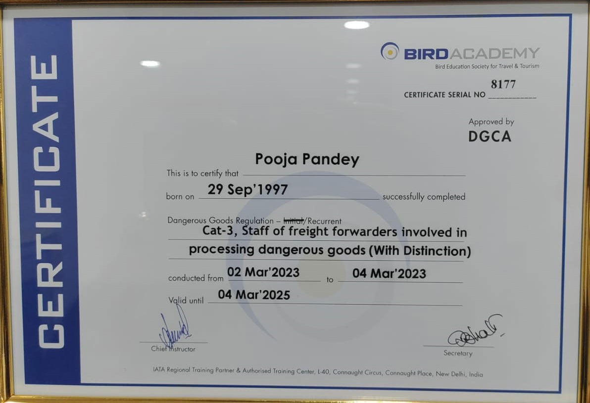 Certification